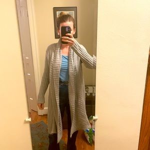 Knee- length BCBGMaxAzria Acrylic/Wool/Angora sweater